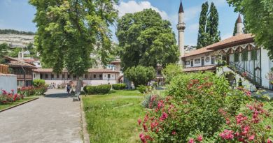 Вечерний Бахчисарай и лаванда. — фото 10