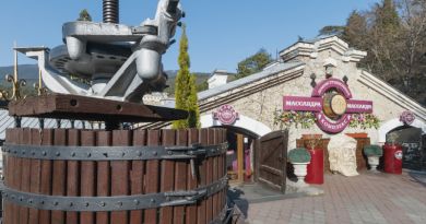 Достопримечательность Фирменный магазин "Массандра" (нижняя проходная)
